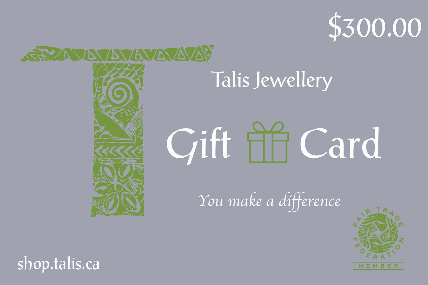 Talis Gift Card