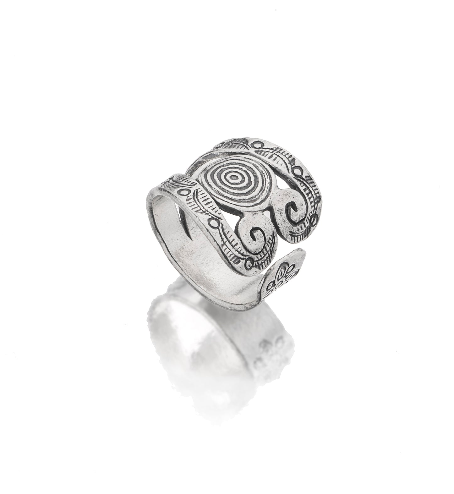 Bohemian Spiral Ring TR228