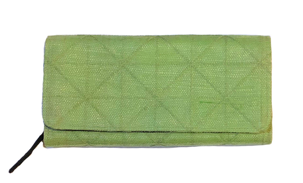 Recycled Net Long Wallet