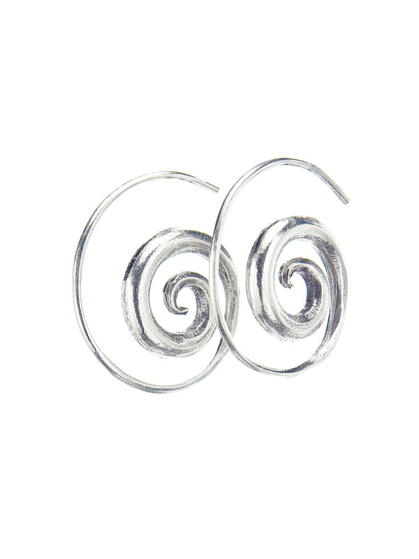 Infinity Spiral Earrings small TE94