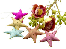 Load image into Gallery viewer, Silk Star Ornaments

