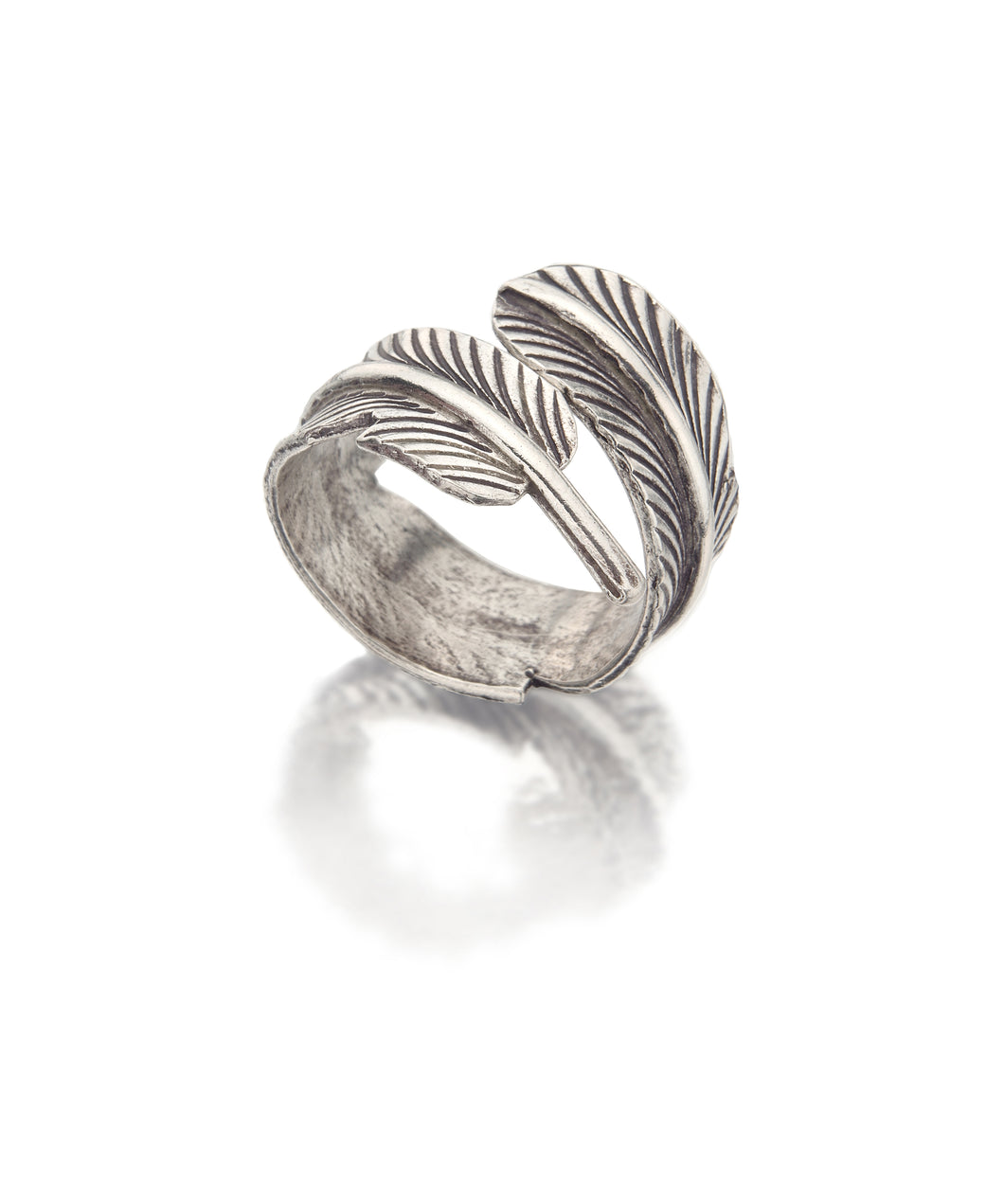Wrapped Leaf Ring TR173
