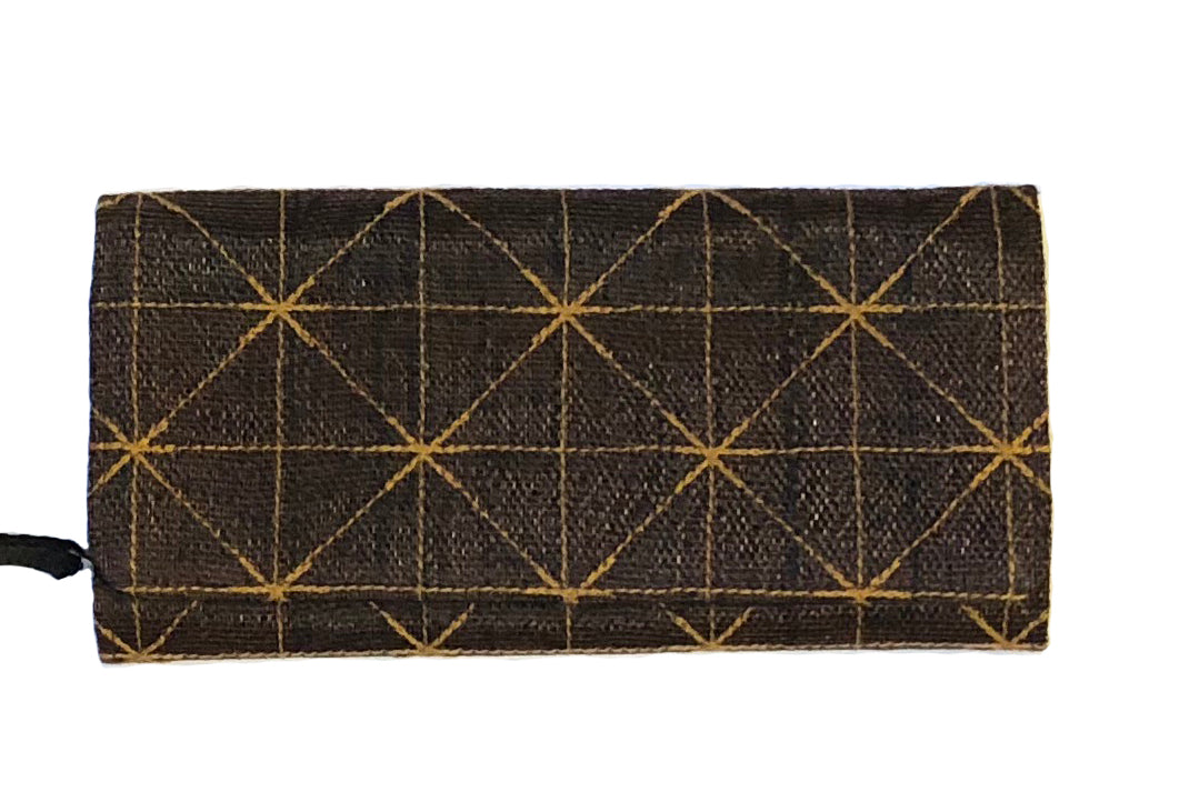Recycled Net Long Wallet