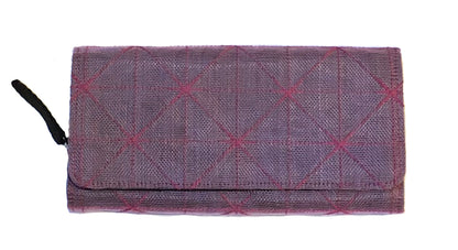 Recycled Net Long Wallet