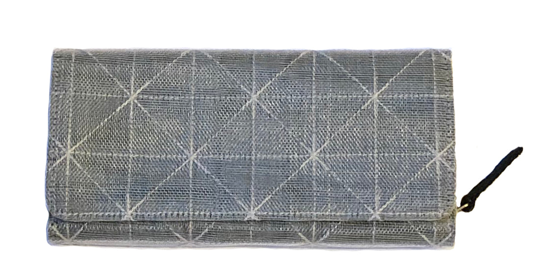 Recycled Net Long Wallet