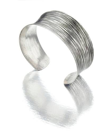 Grooved Cuff Bracelet TBR43