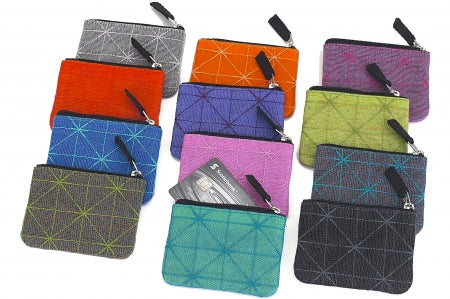 Recycled Net Card Holder