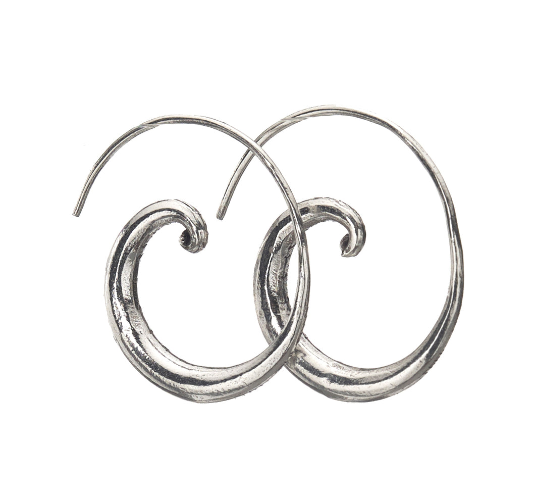 Infinity Spiral Earrings medium TE169